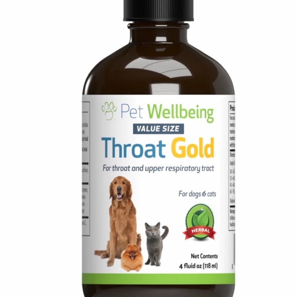 *SOLD* Pet Wellbeing Throat Gold NEW 2oz - Picture 1 of 7